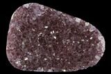 Cut Amethyst Crystal Cluster - Artigas, Uruguay #143176-1